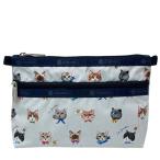 レスポートサック ポーチ 7105 HC69 PLAYFUL CATS SKY BLUE プレイフルキャッツスカイブルー 猫