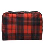 ショッピングレスポ 並行輸入品 レスポートサック ポーチ ラージ 7121 EXTRA LARGE E944 RED TARTAN レッドタータン