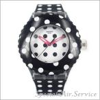 Swatch スウォッチ ユニセックス腕時計 DOTTAMI ドット ブラック×ホワイト×クリア SUUK107