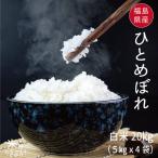 米 お米 米20kg ひとめぼれ 白米20kg 5kg x4袋 令和6年