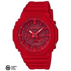 Yahoo! Yahoo!ショッピング(ヤフー ショッピング)G-SHOCK 薄型 デジタル・アナログコンビ レッド GA-2100-4AJF