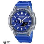 Yahoo! Yahoo!ショッピング(ヤフー ショッピング)G-SHOCK 薄型 デジタル・アナログコンビ クリア×ブルー GA-2100HC-2AJF