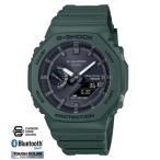 Yahoo! Yahoo!ショッピング(ヤフー ショッピング)G-SHOCK オクタゴン スマホリンク＋タフソーラー 復刻ファーストカラー グリーン GA-B2100-3AJF