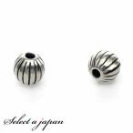 「2個」 シルバー925 メタルビーズスペーサー 5mm 丸型 シルバー ハンドメイド アクセサリーパーツ 材料 シルバーパーツ 銀色