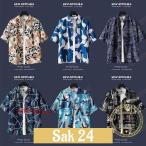 アロハシャツ半袖シャツメンズトップスカジュアルシャツ開襟シャツ総柄ビーチおしゃれ夏40代50代シャツ半袖カジュアル