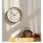  электро-магнитные часы настенные часы модный из дерева стена настенные часы продолжение секунд игла легкий стена часы Северная Европа часы орнамент .. настенные часы симпатичный легктй для просмотра легкий простой большой 