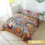 タオルケット ガーゼケット シングル 4重ガーゼ 肌掛けケット 綿100% リバーシブル ふんわりボリューム 洗える 肌に優しい 吸湿通気 丸洗いOK 抗菌?防臭