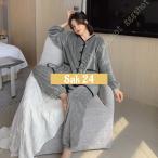 レディース 長袖 パジャマ ルームウェア もこもこ 上下セット 可愛い 秋冬 パジャマ レディス 冬 上下2点セット 無地 ポケット 部屋着 ふわもこ 前開き 冬