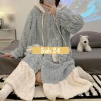 パジャマ レディース ネグリジェ バスローブ ルームガウン ルームウェア ルームワンピース ガウン 着る毛布 ナイトガウン ナイトウェア ルームドレス