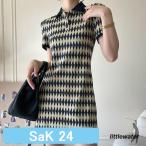  Golf одежда One-piece женский короткий рукав One-piece спорт туника Golf One-piece длинный рубашка летний ko-te вентиляция . пот 40 плата 50 плата 