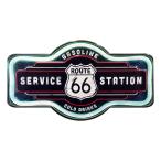  жестяная пластина табличка american смешанные товары античный en Boss plate ROUTE66 SERVICE STATION