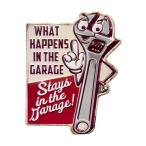 ブリキ看板 送料無料 エンボスプレート STAY GARAGE　HLX19306A