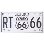  номерной знак жестяная пластина табличка античный ROUTE66 автограф plate America смешанные товары tin автограф Setagaya основа гараж товары 66 CALIFORNIA
