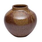 伊賀灰釉大壷　花瓶　和風　陶器　インテリア　フラワーベース