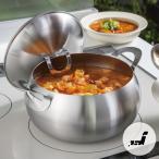 下村企販 スープ＆カレーポット 20cm IH対応 ステンレス製 日本製 プレゼント おすすめ