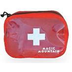 マジックマウンテン・シームレスドライポーチ1 レッド(白十字ロゴ)(MMSDP1)