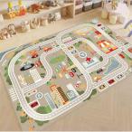 ショッピングゲーム 子供ゲームパッド 遊びマット 道路交通 カーペット プレイマット 線路 おもちゃ 子供部屋 ベット用 吸水 防音 防臭 防カビ 床暖房対応 ベビー 滑り止め付き 寝室