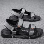 サンダル スポーツサンダル メンズ アウトドアウォーキングサンダル 水陸両用 アウトドアウェア 夏用 クッション性 マジックテープ 蒸れずにランニング おしゃれ