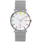 国内正規品ドイツ製ユンハンス FORM A Bauhaus Edition　世界限定1000本　バウハウス・デッサウ100周年を記念モデル　クォーツ　ホワイト文字盤 41 4580 44