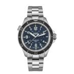 Traser【トレーサー】500ｍ防水　プロダイバーモデル　ヘリウムエスケープバルブ　スイス製　46ミリケース　ブルー文字盤　正規品【9031590】