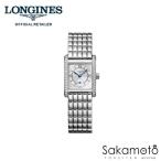 LONGINES　ロンジン　ドルチェヴィータ　ミニ　腕時計　女性用  クォーツ　スクエアケース   ダイヤ付き　21.5ｘ29.0ミリ　L5.200.0.75.6　L52000756