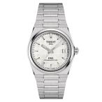 正規品TISSOT　ティソ　PRX　MOP文字盤　自動巻きモデル　ステンレスバンド　35ミリケース　80時間パワーリザーブ　T137.207.11.111.00　T1372071111100