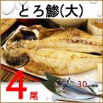 鯵の干物 とろあじ（大）鯵の開き 4尾 干物セット 簡易包装