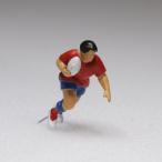 アスリート人形　ラグビー　ランB　：さかつう　3Dプリント　完成品　HO(1/87)　225