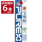 甲類焼酎 焼酎 宝酒造 宝焼酎 ピュア 25度 1800ml×6本(1ケース) [送料無料※一部地域は除く]