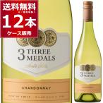 ショッピングサンタ ワイン wine サンタリタ スリーメダルズ シャルドネ 白 辛口 750ml×12本(1ケース)