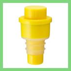 「メーカー直送・代引き不可」　バキューム　ワインストッパー(ワイン変栓・コルク変栓)　イエロー(30-8663)