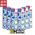 送料無料 宝酒造　宝焼酎　ピュアパック　甲類焼酎　25度　1800mlパック　1ケース(6本)（※東北は別途送料必要）