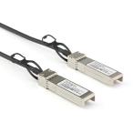 StarTech DACSFP10G1M ブラック DAC Twinaxケーブル/Dell EMC製品DAC-SFP-10G-1M互換/銅線ダイレクトアタッチケーブル/Dell EMCスイッチ対応 (1m)