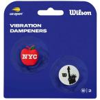  Wilson WR8412201001 US OPEN DAMPENERS Red/BLACK 2PK красный теннис для самосвал na-