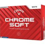 日本正規品 キャロウェイ CHROME SOFT(クロムソフト) ボール 2024年モデル ホワイト ダース 1ダース(12個入り)