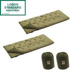 【2個セット】ロゴス 寝袋 シュラフ LOGOS 丸洗いやわらか あったかシュラフ・-2 No.72683060冬用 洗濯 化繊 封筒型 連結 車中泊 防災 災害対策 避難