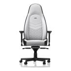 ゲーミングチェア オフィスチェア ICON Premium White プレミアムホワイト noblechairs NBL-ICN-PU-WBK-SGL