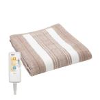 電気毛布 広電 CWK553B-BG 抗菌防臭電気掛け敷き毛布