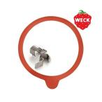 WECK WE-011S 密封セット Lサイズ (ガラス キャニスター 専用 クリップ&パッキンセット)