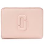 ショッピングJACOBS 【並行輸入品】 MARC JACOBS マークジェイコブス 二つ折り財布 ピンク 2S4SMP007S02 624 COMPACT WALLET MINI ROSE