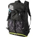 アンブロ サッカー UF5SBP02U BKLM バックパック(ボールネット付) ブラック×ライム 30L
