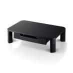 ELECOM PCA-DPSP4830BK монитор шт. стол сверху шт. высота 3 -ступенчатый регулировка ~32 дюймовый выдерживаемая нагрузка 20kg выдвижной ящик есть персональный компьютер шт. настольный монитор подставка черный производитель прямая поставка 