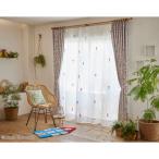 ショッピングレースカーテン スミノエ ムーミン レースカーテン ムーミンハウス ボイル 100×133cm ホワイト メーカー直送