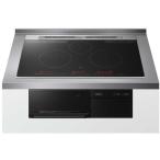  встроенный IH варочный нагреватель Hitachi HITACHI огонь учитывая Meister HT-M8AKTWF-K deep black 75cm ширина IH3. одна фаза 200V