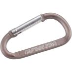 UM-1843 アルミアクセサリー Dカラビナ(L)(チタングレー) CAPTAIN STAG