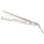 ヘアアイロン ストレート SALONIA サロニア SL-004S-W ホワイト 白 24mm スタイリング 国内 海外 両用 耐熱ポーチ SL004SW 新生活 母の日 プレゼント ギフト