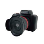 キッズカメラ PRO 1200万画素 デジカメ 子供 一眼レフ トイカメラ 8G SDカード付 オートフォーカス 誕生日 クリスマス プレゼント デジカメ KY0981 ブラック