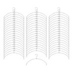 MAWA(マワ) 119611 人体ハンガー シルバー 60本組