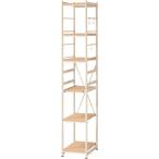 スチールラック スリムタイプ サラ ナチュラル 弘益 SSR-30S(NA) メーカー直送