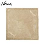 NANGA наан ga Pal bat короткая комедийная пьеса a- карта бандана бежевый NANGA PARBAT CONTOUR MAP BANDANNA FREE BEG NA2253-3F503 N1GTEGN4